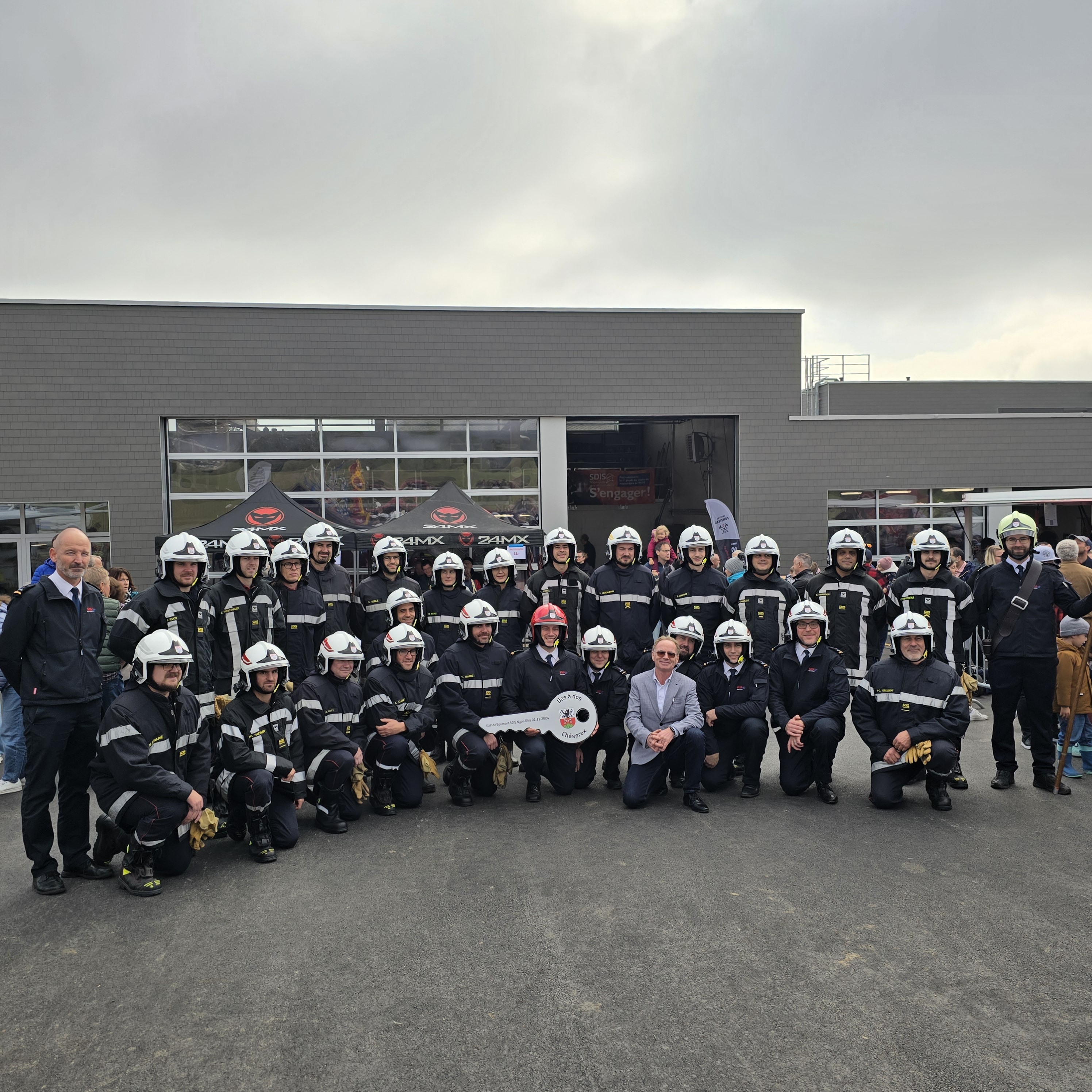 Inauguration et portes ouvertes de la caserne de Chéserex